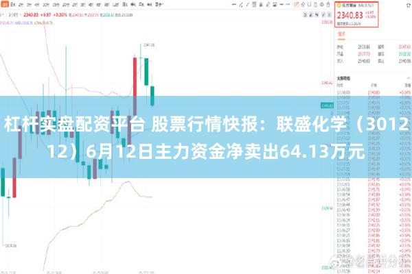 杠杆实盘配资平台 股票行情快报：联盛化学（301212）6月12日主力资金净卖出64.13万元