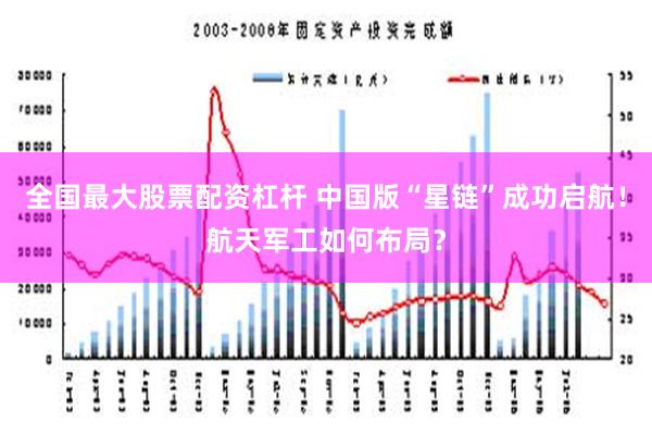 全国最大股票配资杠杆 中国版“星链”成功启航！航天军工如何布局？